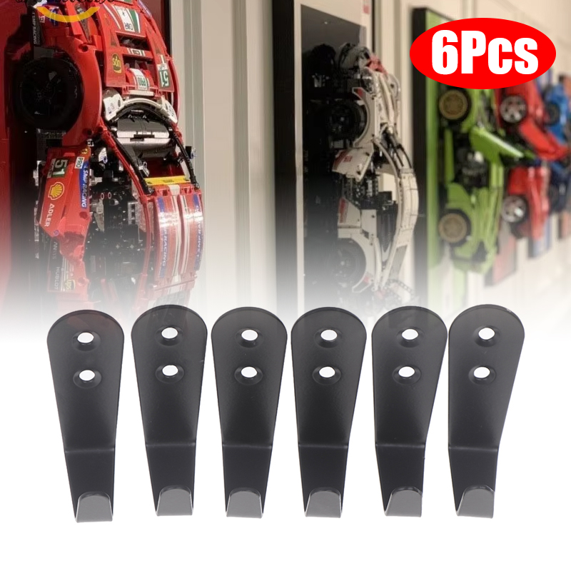 Car Care - 6 Stück/Set Wandmontage-Haken für MOC Technic