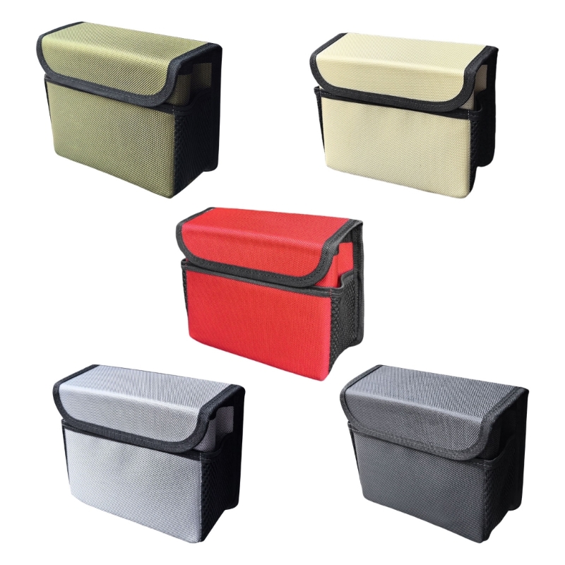 Waterproof Car Trash Can With Lid - Auto Rücksitz Lagerung Tasche Mülleimer ackseat