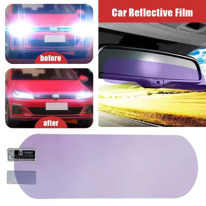Anti Glare Car Rearview Mirror Film - Auto Innen Rückspiegel Anti-glare Film Nacht