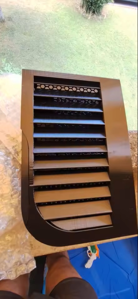Car Accessories - Seitenfenster-Luftauslässe für VW T6.1, regenfester Luftstromabweiser,
