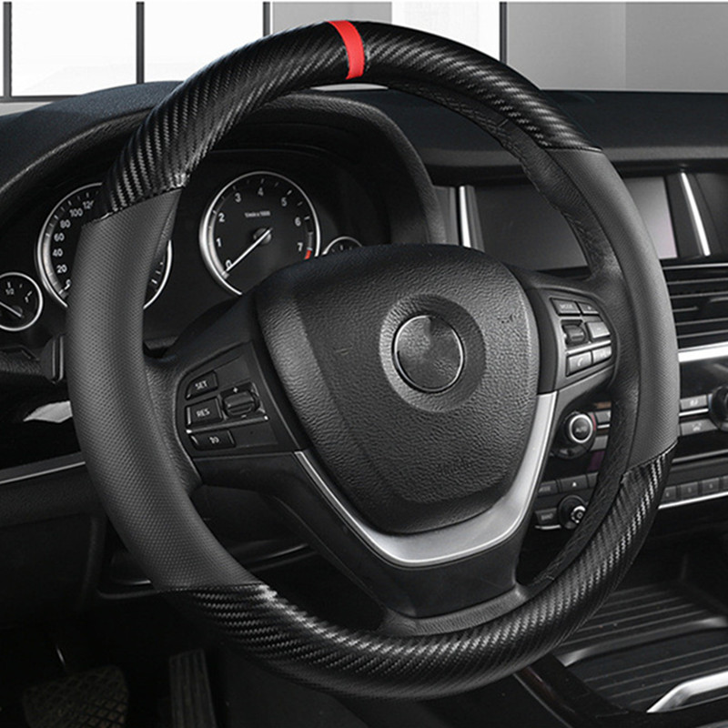 Car Steering Wheel Cover Anti Slip Breathable - Mode Universal Auto Lenkrad Abdeckung Atmungsaktive