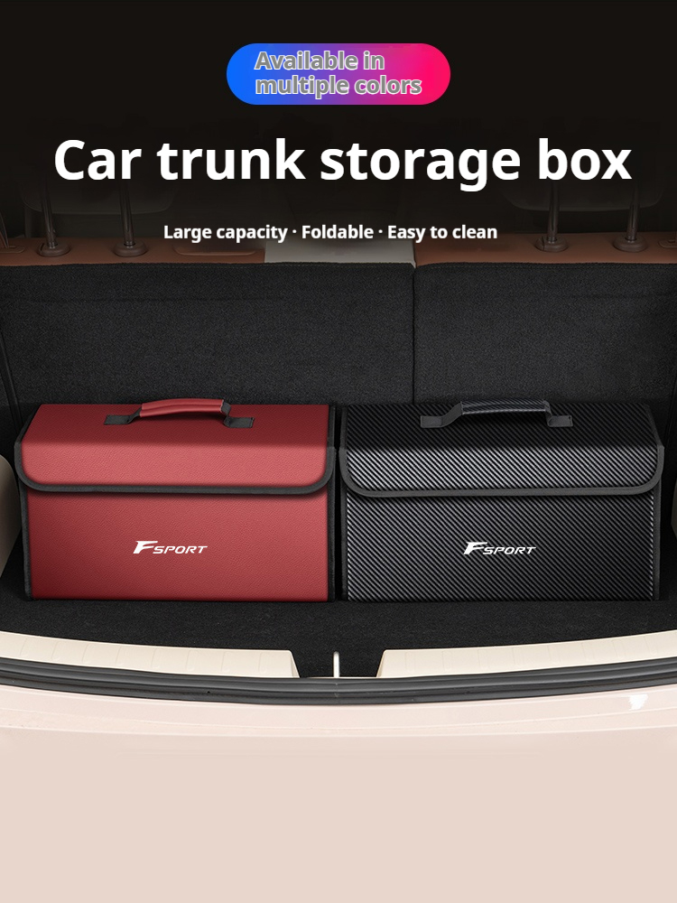 Für Lexus F Sport ES RX LS500h – Car Trunk Organizer Foldable Storage Box Bewertung und Preis