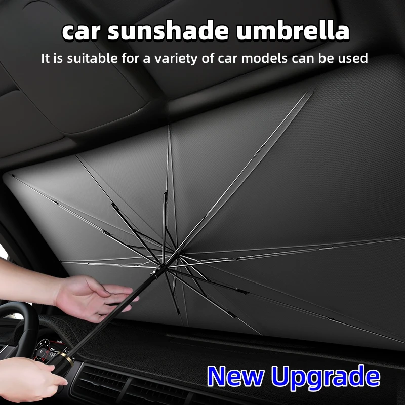 Multifunktionaler, praktischer – Car Sunshade Windshield Umbrella Foldable Bewertung und Preis