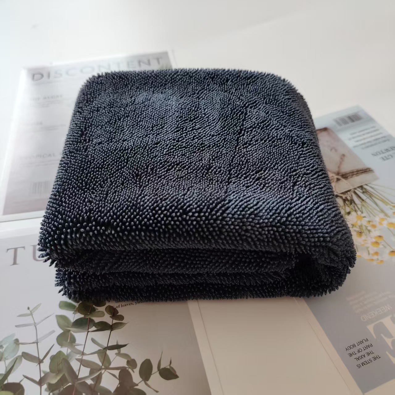 1300GSM Twist Loop Mikrofaser  – Microfiber Car Drying Towel Super Absorbent Bewertung und Preis