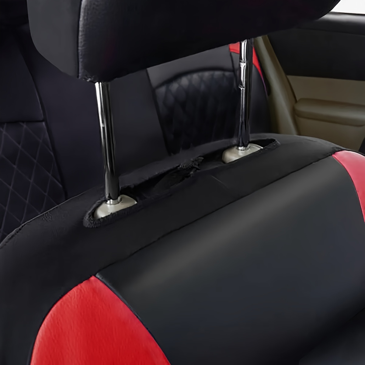 Neue Autositzbezüge Gestepptes – Leather Car Seat Covers Full Set Universal Bewertung und Preis
