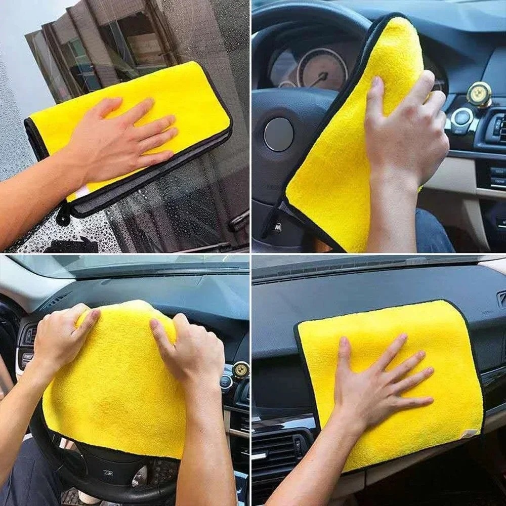 Großhandel Doppelseitige Auto- – Microfiber Car Drying Towel Super Absorbent Bewertung und Preis