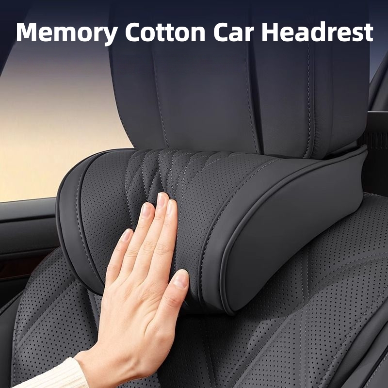 Luxuriöses Auto-Kopfstützenkis – Memory Foam Car Neck Pillow Lumbar Support Bewertung und Preis