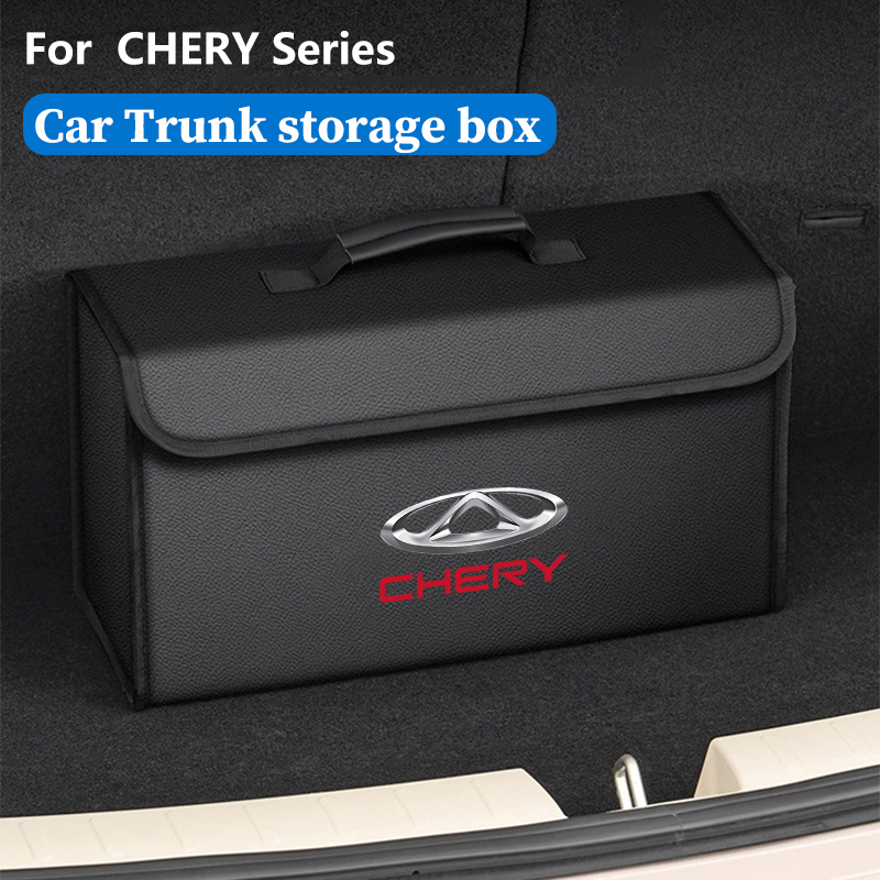 Auto Leder Stamm Lagerung Box  – Car Trunk Organizer Foldable Storage Box Bewertung und Preis