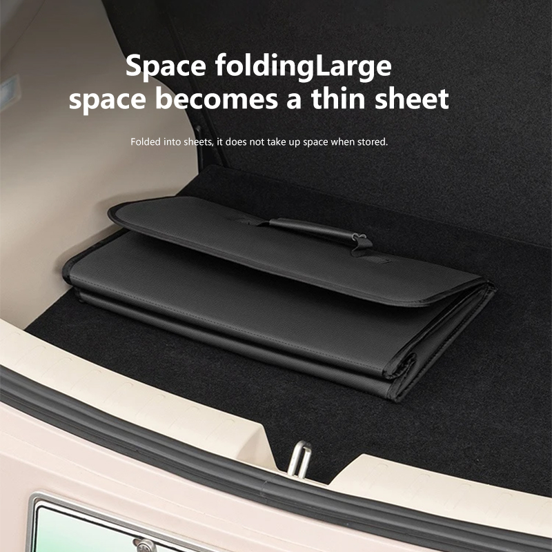 Auto Leder Stamm Lagerung Box  – Car Trunk Organizer Foldable Storage Box Bewertung und Preis