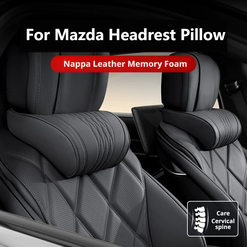 Memory-Schaum-Nappaleder, Auto – Memory Foam Car Neck Pillow Lumbar Support Bewertung und Preis