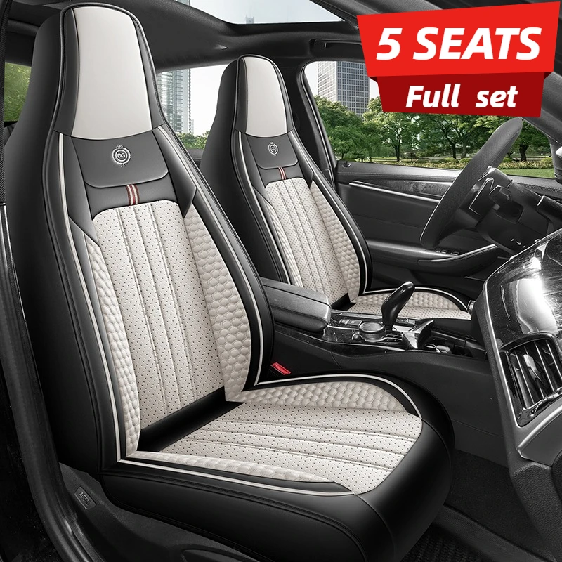 Luxuriöses 3D-Autositzbezug-Se – Leather Car Seat Covers Full Set Universal Bewertung und Preis