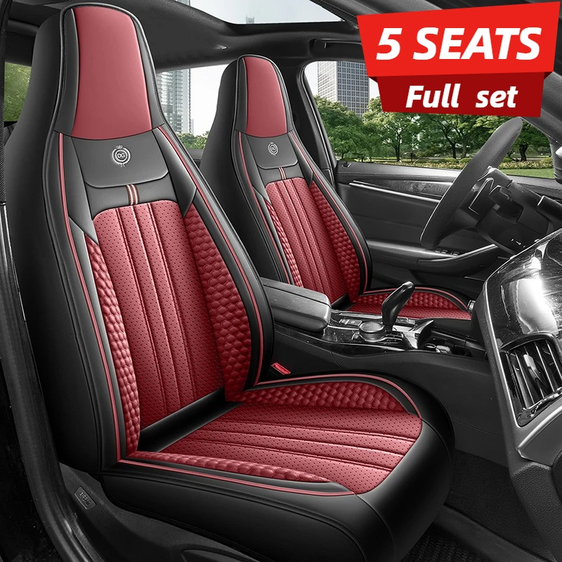 Luxuriöses 3D-Autositzbezug-Se – Leather Car Seat Covers Full Set Universal Bewertung und Preis