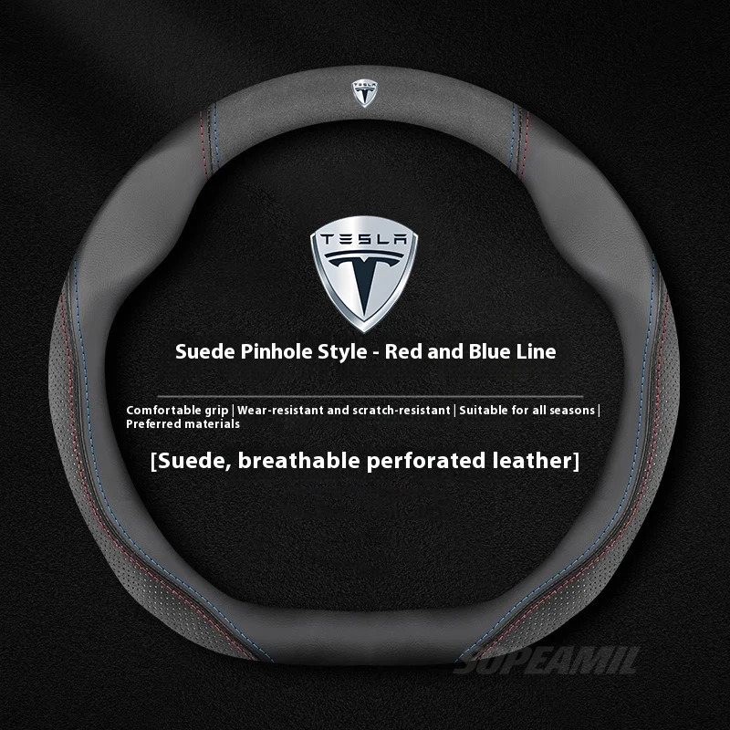 Tesla Model 3, Modell Y, Model – Car Steering Wheel Cover Anti Slip Breathable Bewertung und Preis
